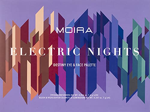 Палитра за очи и лице Moira Electric Nights Destiny