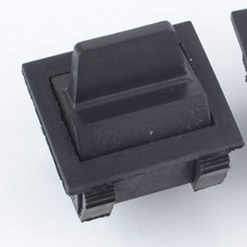 Кулисный превключвател на 2 елемента Диска преминете Кулисный превключвател ON-off 4 за контакт 15A 250VAC/20A 125VAC (Черен