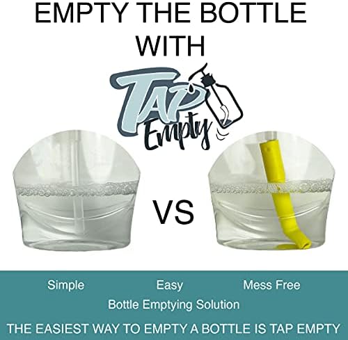 Капачка ЗА ИЗТОЧВАНЕ на течности В адаптере помпа - Предотвратява образуването на отпадъци, Хоросан за изпразване на бутилки за сапун, лосион, шампоан, балсам, подп?
