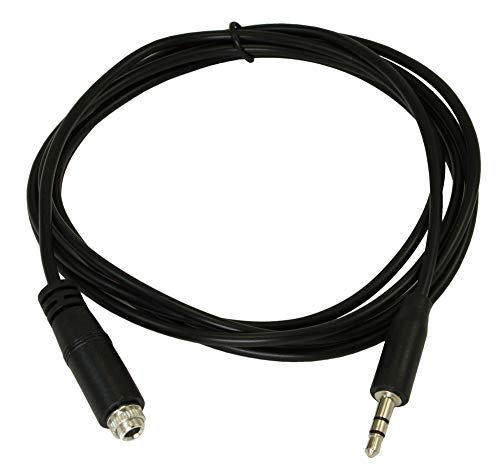Удлинительный кабел MyCableMart 6 фута 3,5 мм Мини-Стерео TRS за да се свържете с панельному креплению