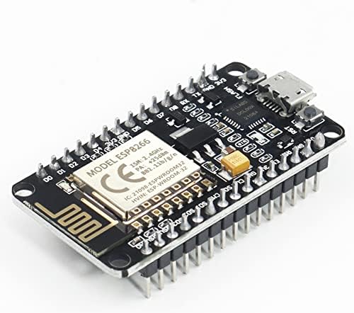 KeeYees Такса за разработка на WiFi WLAN Безжичен модул за ESP8266 за NodeMCU за ESP-12E за Arduino (5 бр)