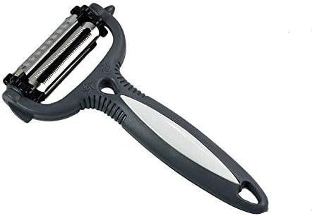 OKOKMALL US--Slicer cortador rotativo 360 ° pelapatatas herramienta de cocina de verduras