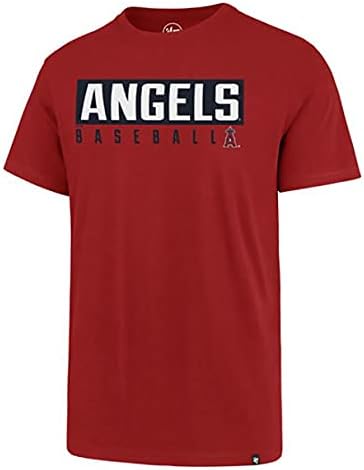 Мъжки t-shirt MLB Dub Major Super Съперник Team Color с Основен Логото на Mark Word