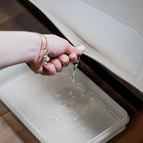 МИВКА, Оригинален силиконов подложка под мивка - може да побере повече от 2 литра - Разработен в САЩ - Голям силикон водоустойчив мат - Подложка за кухненски шкаф - Тиг