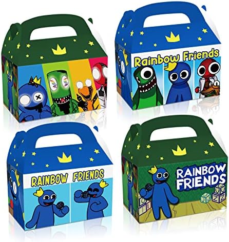 Подаръчни кутии за тематични партита STIDEC 12, подаръчни кутии, с анимационни герои, за приятелите, кутии с шоколадови бонбони, подаръци за партита, идеални декоративн