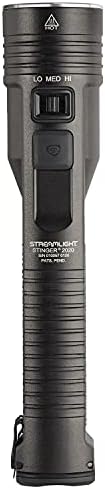 Streamlight 78100 Stinger 2020 Акумулаторна фенерче с USB-кабел Y и без зарядно, Черен
