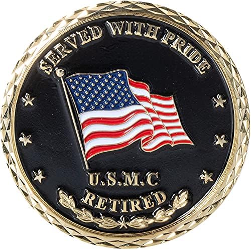 Възпоменателна монета на Корпуса на морската пехота на САЩ в оставка