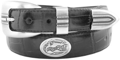 Zeppelin Products Inc. Колан-Кончо от крокодилска кожа NCAA Флорида Gators с фитил от крокодилска кожа