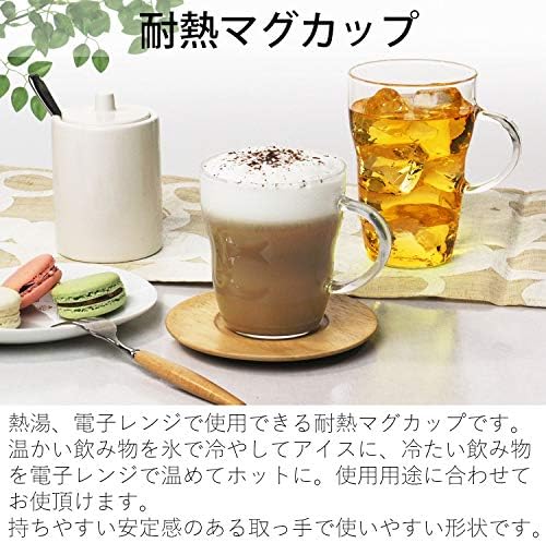 Термостойкая чаша Toyo Sasaki Glass TH-401-JAN, 11,2 течни унции (330 мл), Термостойкая чаша, Произведено в Япония,