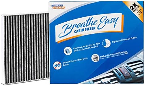 На кабинковия филтър Spearhead Odor Defense Breathe Easy, подходящ както OEM, срока на услугата до 25% по-дълго с активен въглен (BE-668)