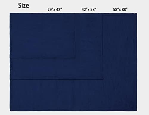Флисовое одеяло от 3 опаковки за деца / домашни любимци - Polar Thermal Lightweight Spread - Мек Матов материал - Всесезонни