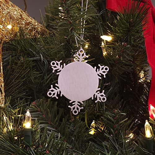 Любимите подаръци Камериер, най-Добрият Камериер на светлината, многократна употреба украса във формата на Снежинки, за приятелите от колегите си, , Забавни подаръ?