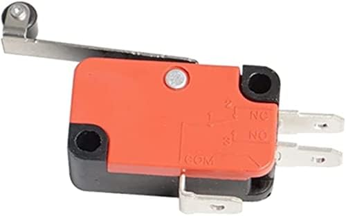 Микропереключатели AGOUNOD крайния изключвател Микропереключатель крайния изключвател (Цвят: 4шт Кабел с дължина 5,5 м)