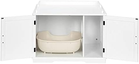 Преобразите пространството с помощта на Стилни мебели за домашни любимци FCH: Скрит Шкаф за котешки тоалетни - е Много