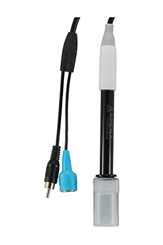 POM-Корпусный pH-електрод Apera Instruments LabSen 333 за пречистване на отпадъчни води, с Вграден датчик за температура, Разменени сонда за преносим pH-метър SX811-WW