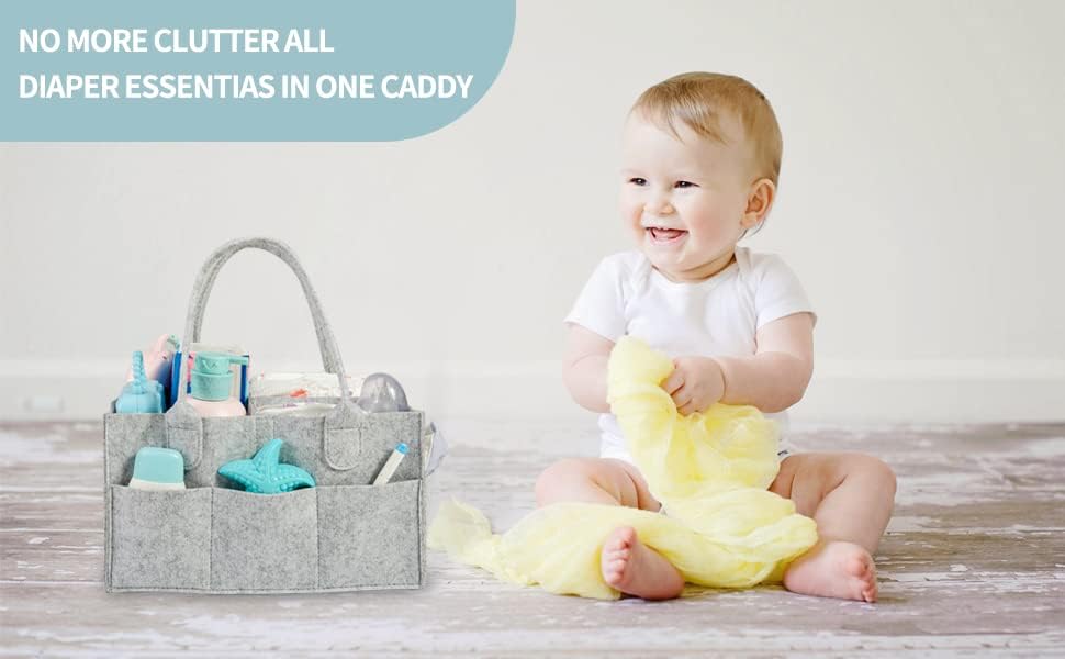 Органайзер за детски памперси Aabicku, кошница за съхранение на бебешки пелени, подарък кошница за съхранение на бебешки