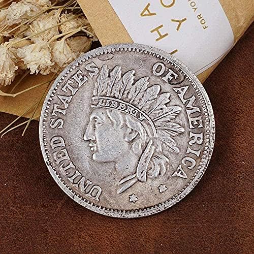 Монета на Повикване Сребърен долар 1851 САЩ 1 Безплатен Сребърна Монета на САЩ Сребърна Кръгла Чуждестранните Монети Антични