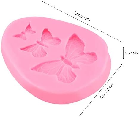 Силиконови форми, Силиконовата форма във формата на пеперуда за Декорация на торта,Форми във формата на пеперуда