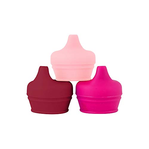 Удобни Капаци за пиене с определени Boon, различни цветове (опаковка от 3 броя)