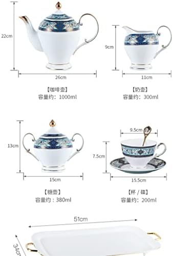 Набор от Кафе Чаши и блюдец от Костен порцелан в стил Морския дворец, Европейският Чай, Британска Чаша за Следобеден чай
