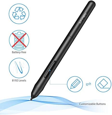 Таблет за рисуване XPPen G430S OSU Tablet Графичен Таблет за рисуване с 8192 Нива на натиск, Писалката, без батерия,
