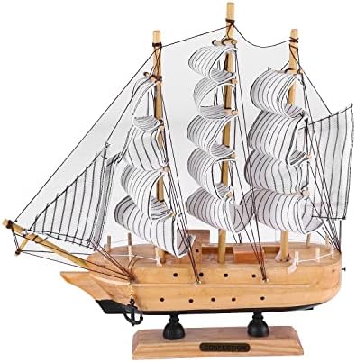 Дървена Модел Парусника 9 Висока Модел на Морския Крайбрежен Парусника В Средиземноморски Стил, на Дървена Плаване с Лодка
