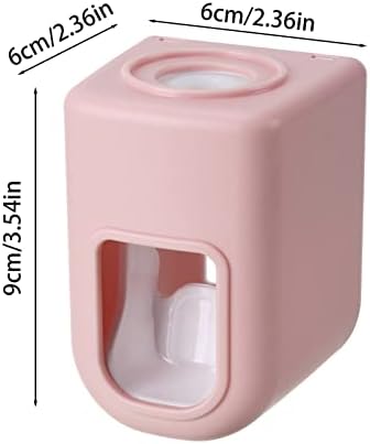 Автоматична Сокоизстисквачка за нанасяне на паста за зъби с дупки на лепило, инсталиране на стената (син, един размер)