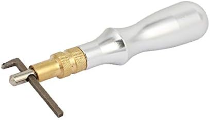 Алуминиева дръжка X-DREE дължина 136 мм, С регулируеми шевове, Канавкой за намачкване на ръба (136 мм Mango