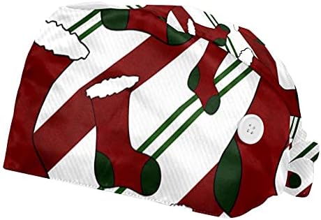 Шапка Унисекс с Регулируема Завязкой отзад под формата на Коледна Снежинка Niaocpwy Работни Шапки С Бутони И тренировъчната