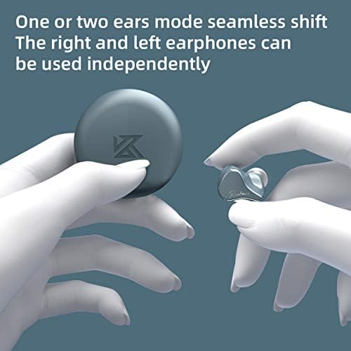 KZ SKS Настоящите Безжични Слушалки Qualcomm Bluetooth 5.2 Хибридни Слушалки 1DD + 1BA Слот Слушалки TWS със сензорен
