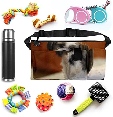 Поясная чанта за кученце кучето Shih дзъ-Пътна чанта, Поясная чанта за жени и Мъже, Скъпа Поясная чанта за туризъм, къмпинг,