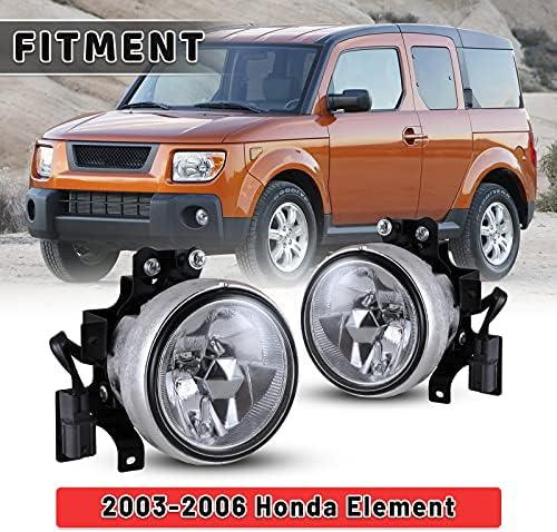 AUTOWIKI Фарове за мъгла За 2003 2004 2005 2006 Honda Element Лампи В Събирането на Смяна на Водача И Пътника С Комплект Окабеляване