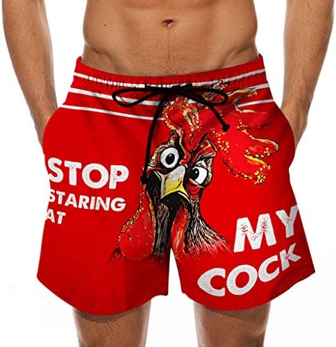 WORPBOPE Мъжки къси Панталони Летни бързо съхнещи Плажни Панталони С Персонализиран Печат На съвсем малък, Дишащи и Удобни
