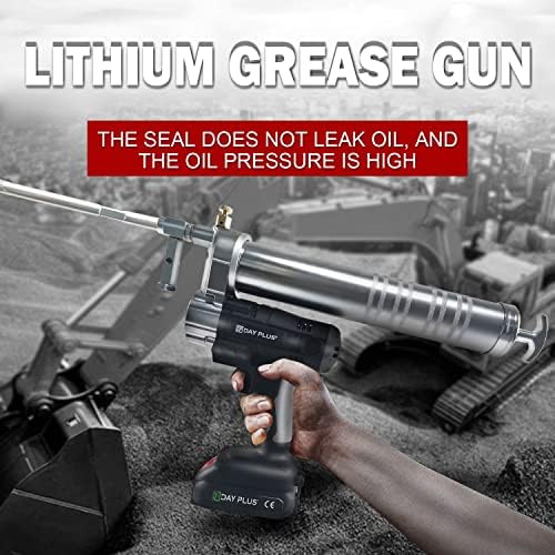 Комплект Безжични смазочни пистолети ZanGe от алуминиева сплав, Професионален Електрически Смазочен пистолет с акумулаторна