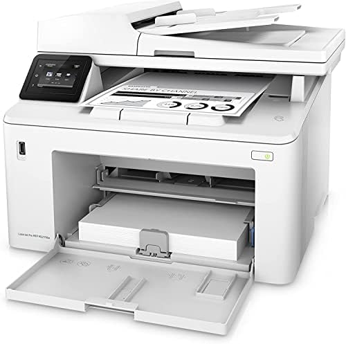Монохромен безжичен лазерен принтер HP Laserjet Pro MFP M227fdw Всичко в едно за печат, копиране, сканиране и изпращане на
