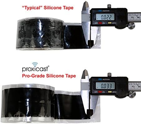Оборудване запечатване лента от силиконова гума Proxicast Pro-Grade Повишена здравина 30 mils, Устойчива на