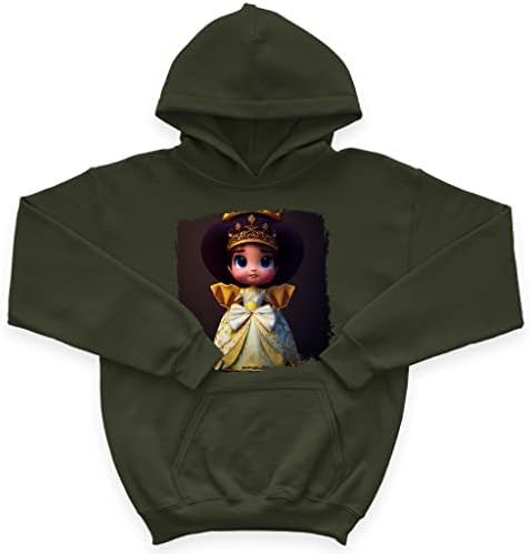 Детска hoody с принтом принцеса от порести руно - Приказка Kids' Hoodie - Тема hoody с качулка за деца