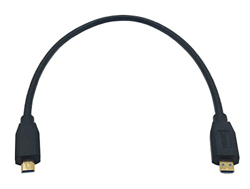 Кабел Halokny 8K Micro HDMI, Micro HDMI високоскоростен кабел с дължина 1 метър 8K @ 60hz Micro HDMI Male-Micro