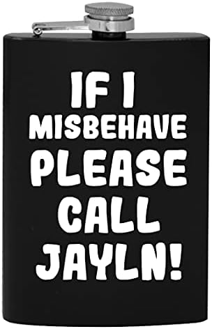 Ако аз не се водя, моля, обадете се в Jayln - фляжка за алкохол обем 8 грама