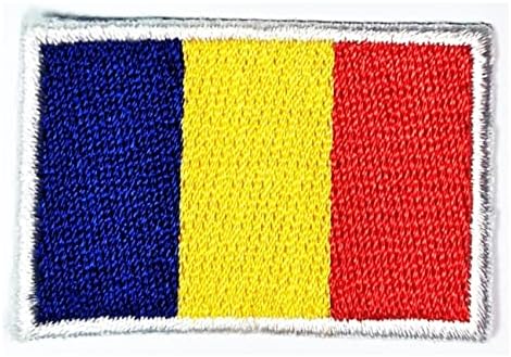 Kleenplus 3 бр., 1,1X1,6 инча. Мини ленти с флага на Румъния, национален флаг на страната, военната тактическа