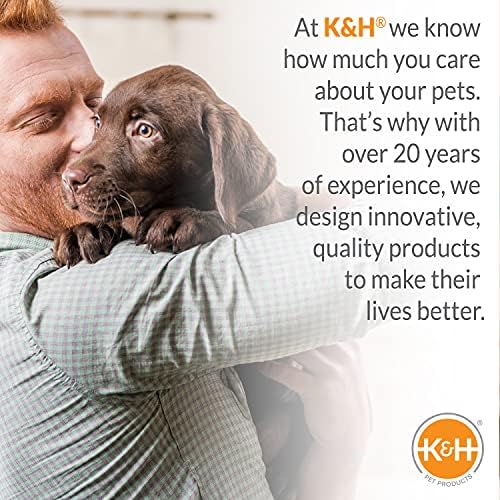 K & H PET PRODUCTS Cool Dog Bed III, Охлаждащ Мат, Лятна Хладно Легла За Домашни Любимци, Преносима Легло