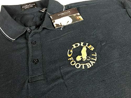 Тениска G-Dub Football Polo Мъжки XL/2XL George Орли и Завършилите средно училище