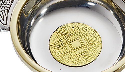 I LUV ООД Шотландският Селтик Купа от Месинг Златен цвят със среден вкус, идеален Поддающаяся Гравировке