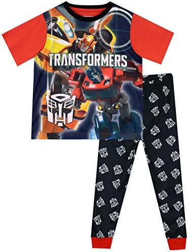 Пижами за момчета-трансформърс Bumblebee Optimus prime, в Размер от 4 до 10
