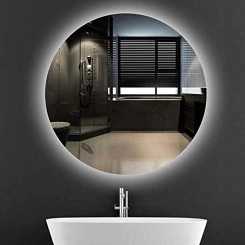 Стенно огледало YGCBL, Led огледало за баня, Тоалетен огледало за баня с лампа, Подходящ за баня, хотел, Тоалетна,