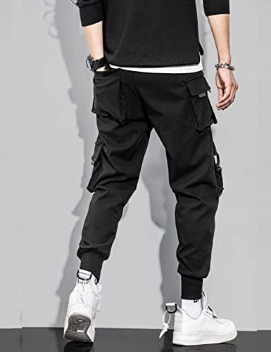 Мъжки Панталони за джогинг Y2k, Мешковатая Технологичная Облекло, Панталони-Карго, Готически Зреещи в стил Хип-Хоп, Тактически