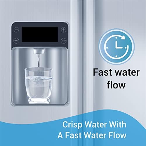 Филтър за вода в хладилника Filterlogic MWF, замяна за GE® Smart Water MWFP, MWFA, GWF, HDX FMG-1, WFC1201, GSE25GSHECSS,