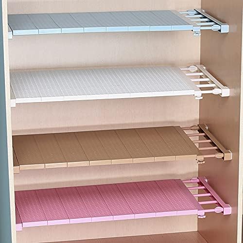 Шкаф органайзер за гардероб wardrobe регулируема стенни полици за съхранение на кухненски рафт на шкаф декоративни