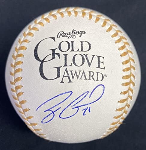 Бейзболни Топки с Автограф на Зак Грейнке с Логото на JSA в Златната Ръкавица - Бейзболни Топки С Автографи