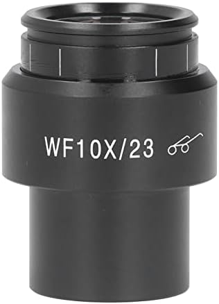 Широкоъгълен обектив микроскоп на стена с 30 мм, Корпус от алуминиева Сплав Wf10x 23, Диоптрийное Оптично Стъкло, Регулируеми